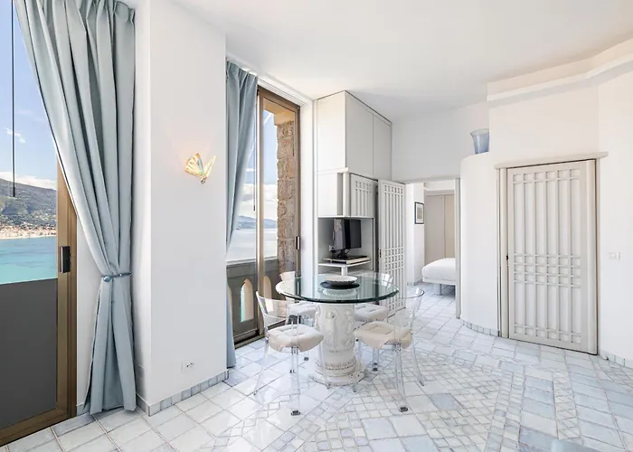 Chateau - La Perle Du Cap Martin Apartman Roquebrune-Cap-Martin